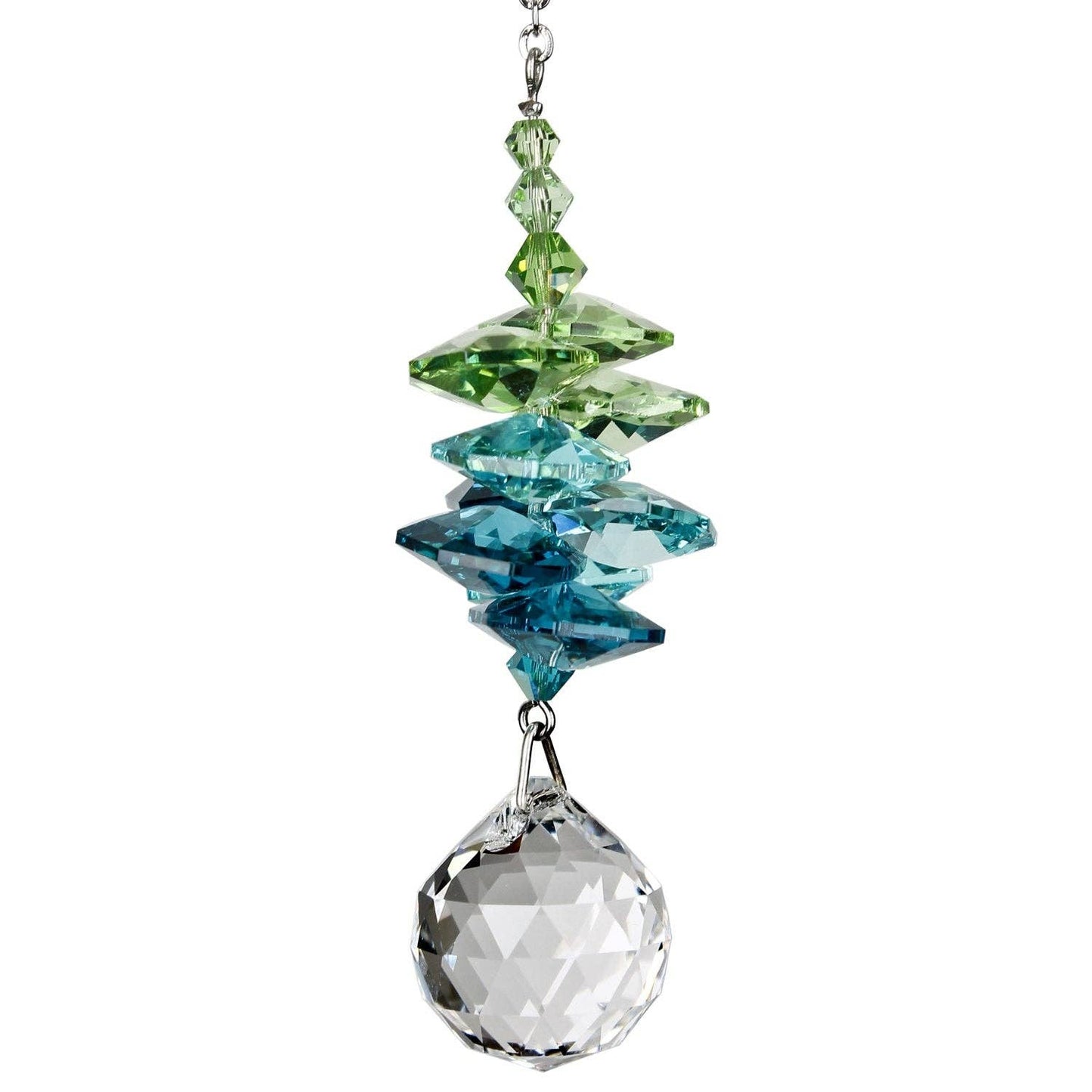 Woodstock Chimes - Crystal Sunrise Cascade™ - Green