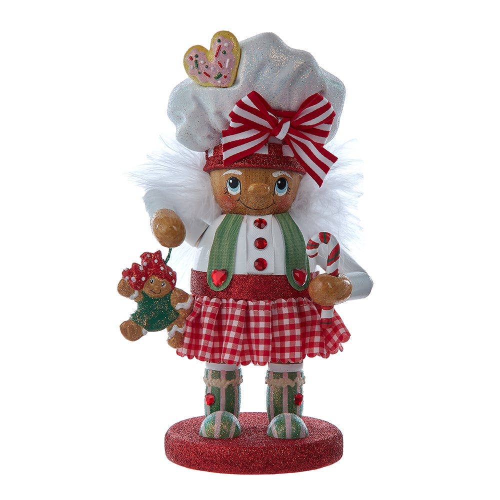 Kurt S. Adler, Inc. - 10“ Hollywood Ntckrs™ Gingerbread Baker Girl Ntckr