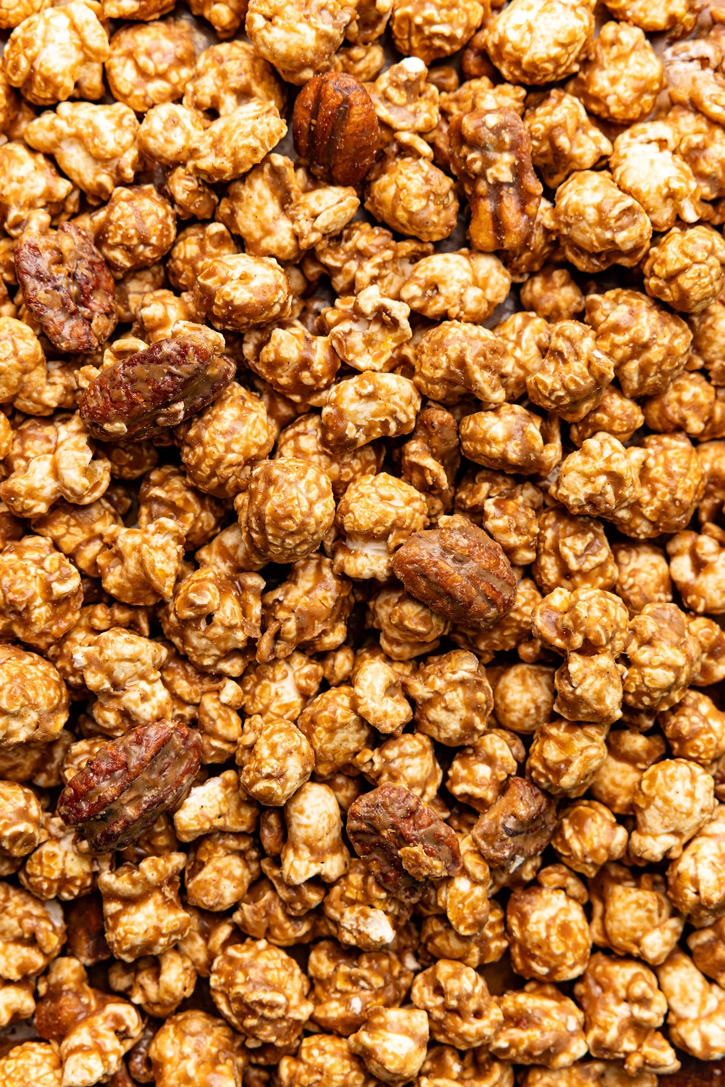 Poppy Hand-Crafted Popcorn - Cinnamon Bourbon Pecan Popcorn