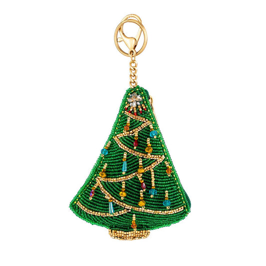 Mary Frances Accessories - Festive Fir Coin Purse