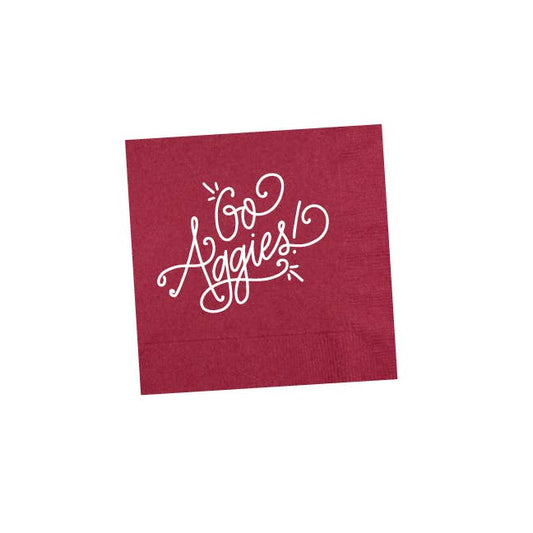 Natalie Chang - Go Aggies! | Napkins