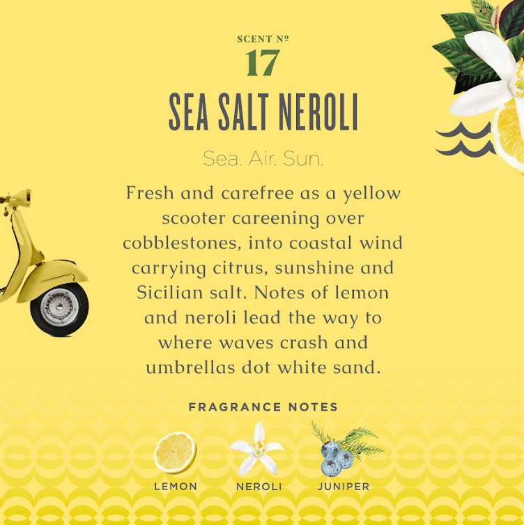 Caldrea - Sea Salt Neroli Linen & Room Spray with Soap Bark & Aloe
