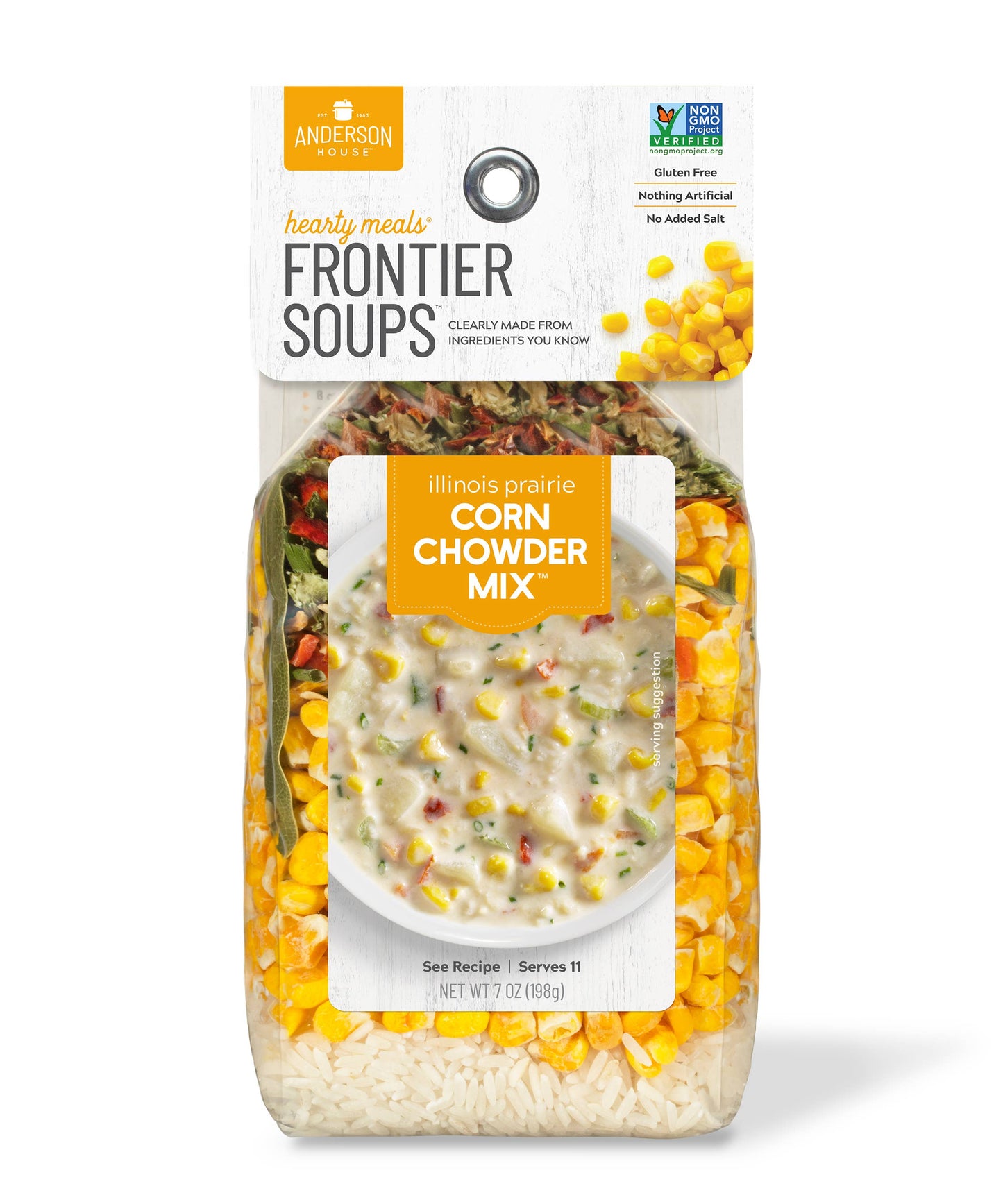 Anderson House | Frontier Soups - Illinois Prairie Corn Chowder Mix