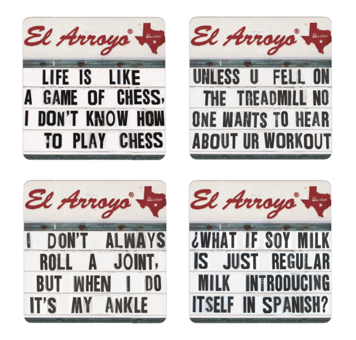 El Arroyo - Coaster Set - Fan Favorites