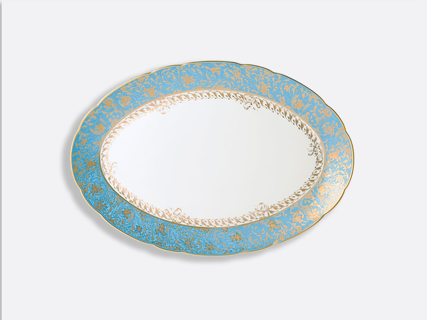 Eden Turquoise Oval Platter