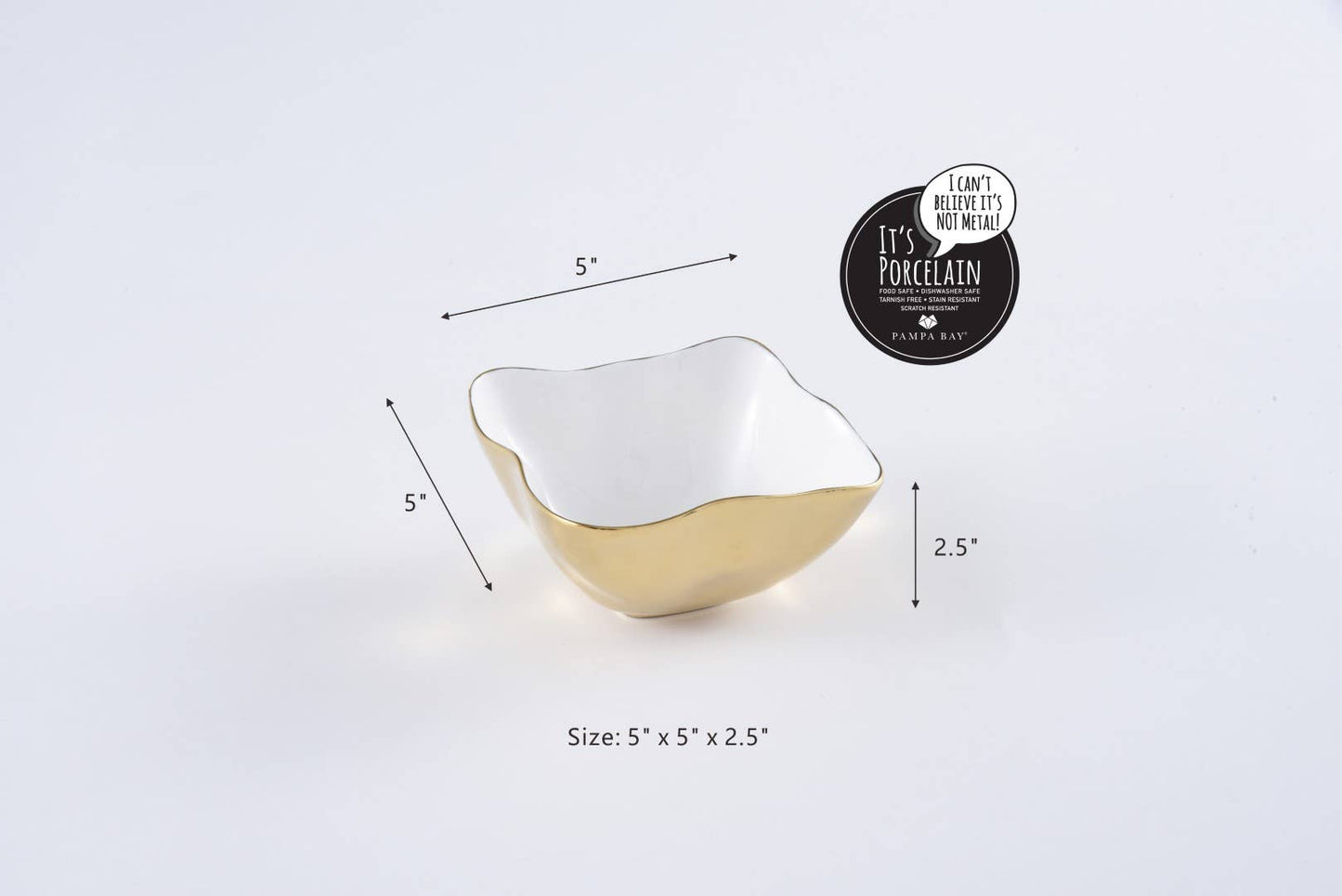 Pampa Bay - Square Snack Bowl