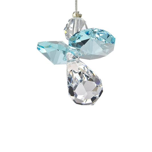 Woodstock Chimes - Crystal Guardian Angel™ - Aquamarine