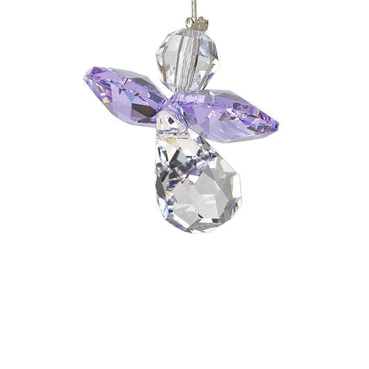 Woodstock Chimes - Crystal Guardian Angel™ - Light Amethyst