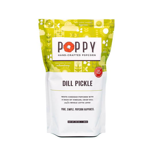 Poppy Hand-Crafted Popcorn - Dill Pickle Popcorn
