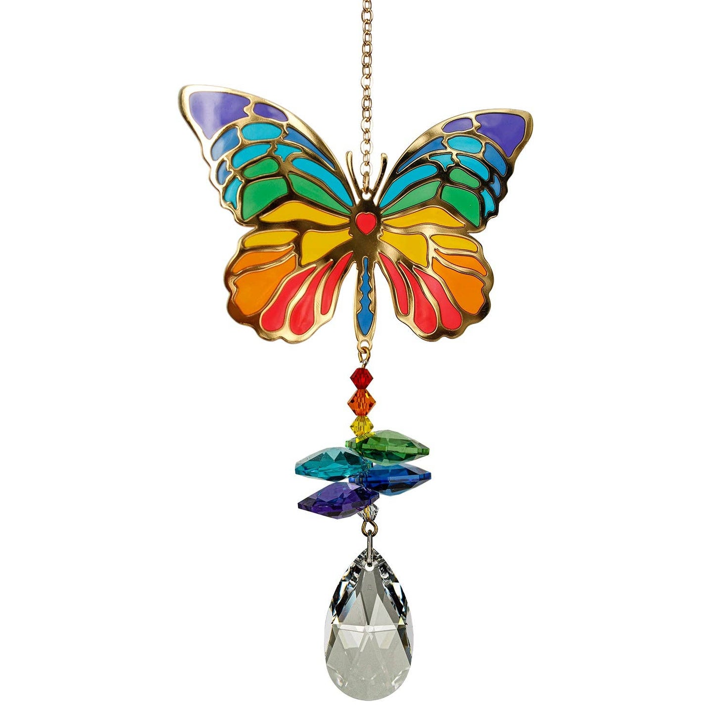 Woodstock Chimes - Crystal Wonders™ - Butterfly