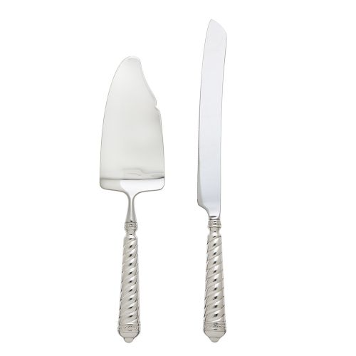 Ricci Argentieri - Spirale 2pc. Cake Servers