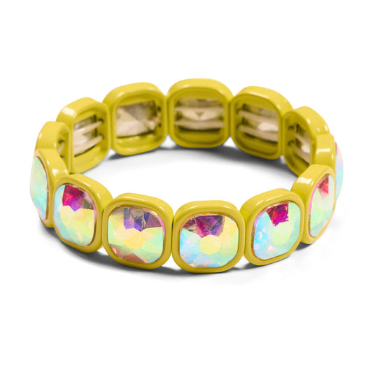 Malibu Sugar - Ice Crystal Bracelets in Assorted Colors - Yellow