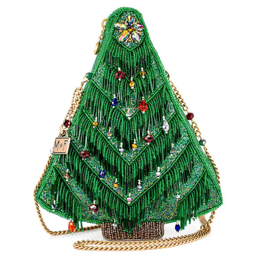 Mary Frances Accessories - Festive Fir Crossbody Handbag