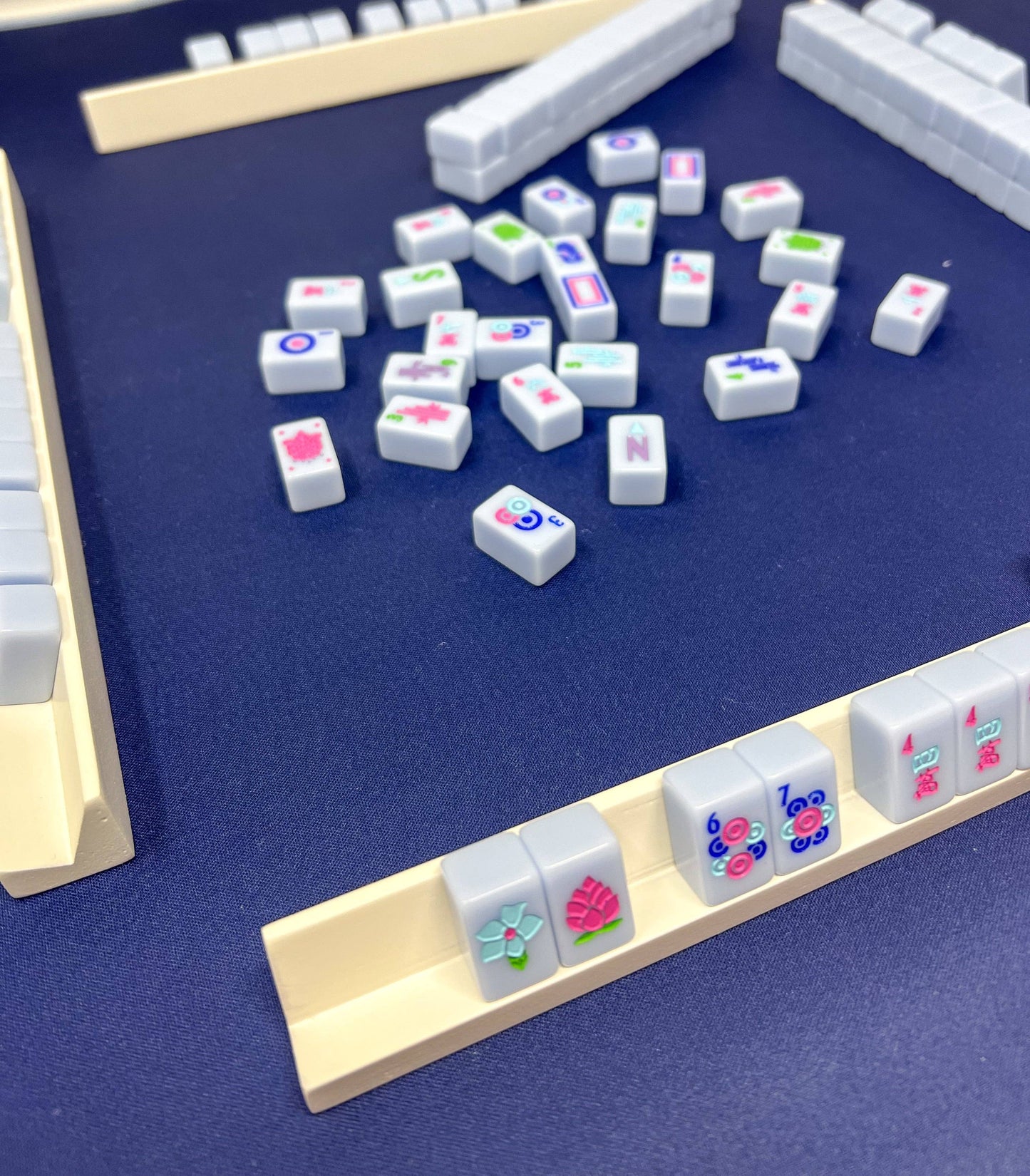 Oh My Mahjong - Parisian Blue Mahjong Travel Set