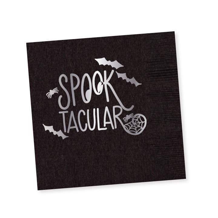 Natalie Chang - Spooktacular | Halloween Cups & Napkins (ALL) - NAPKINS | ORANGE (25 per package)