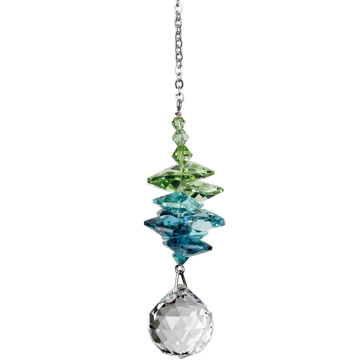 Woodstock Chimes - Crystal Sunrise Cascade™ - Green