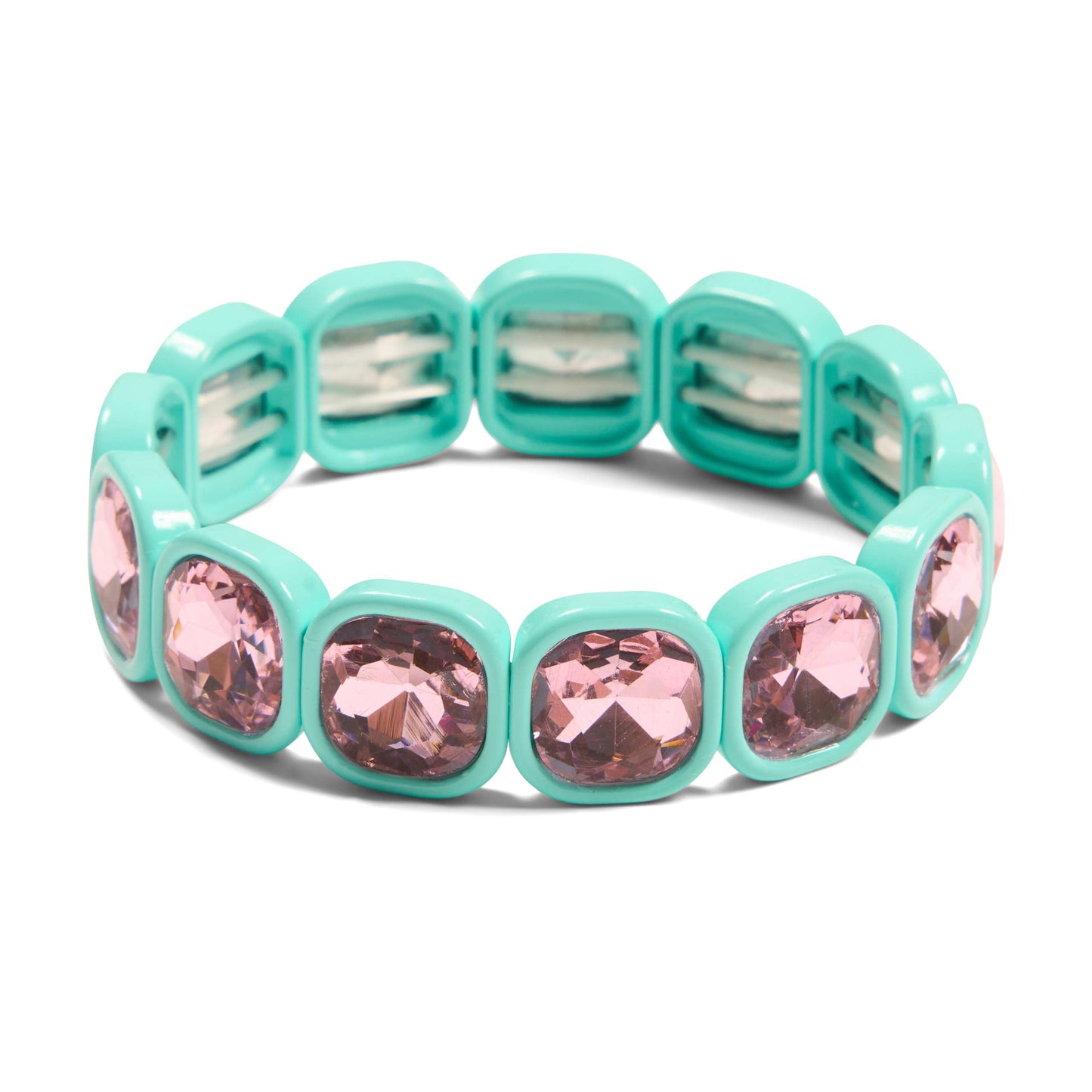 Malibu Sugar - Ice Crystal Bracelets in Assorted Colors - Pink