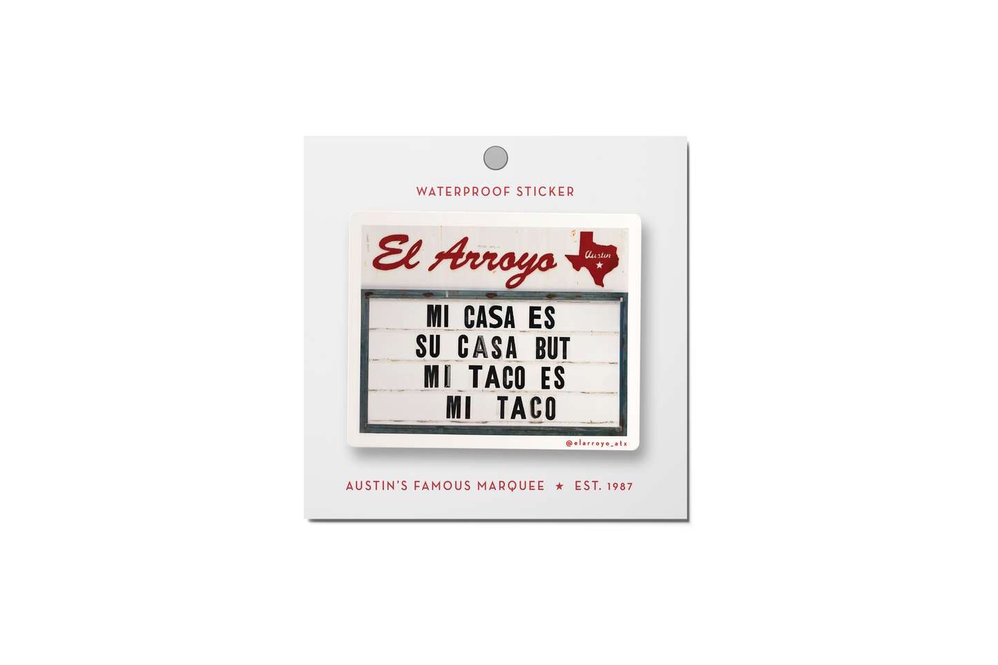 El Arroyo - Stickers - Pre-Pack