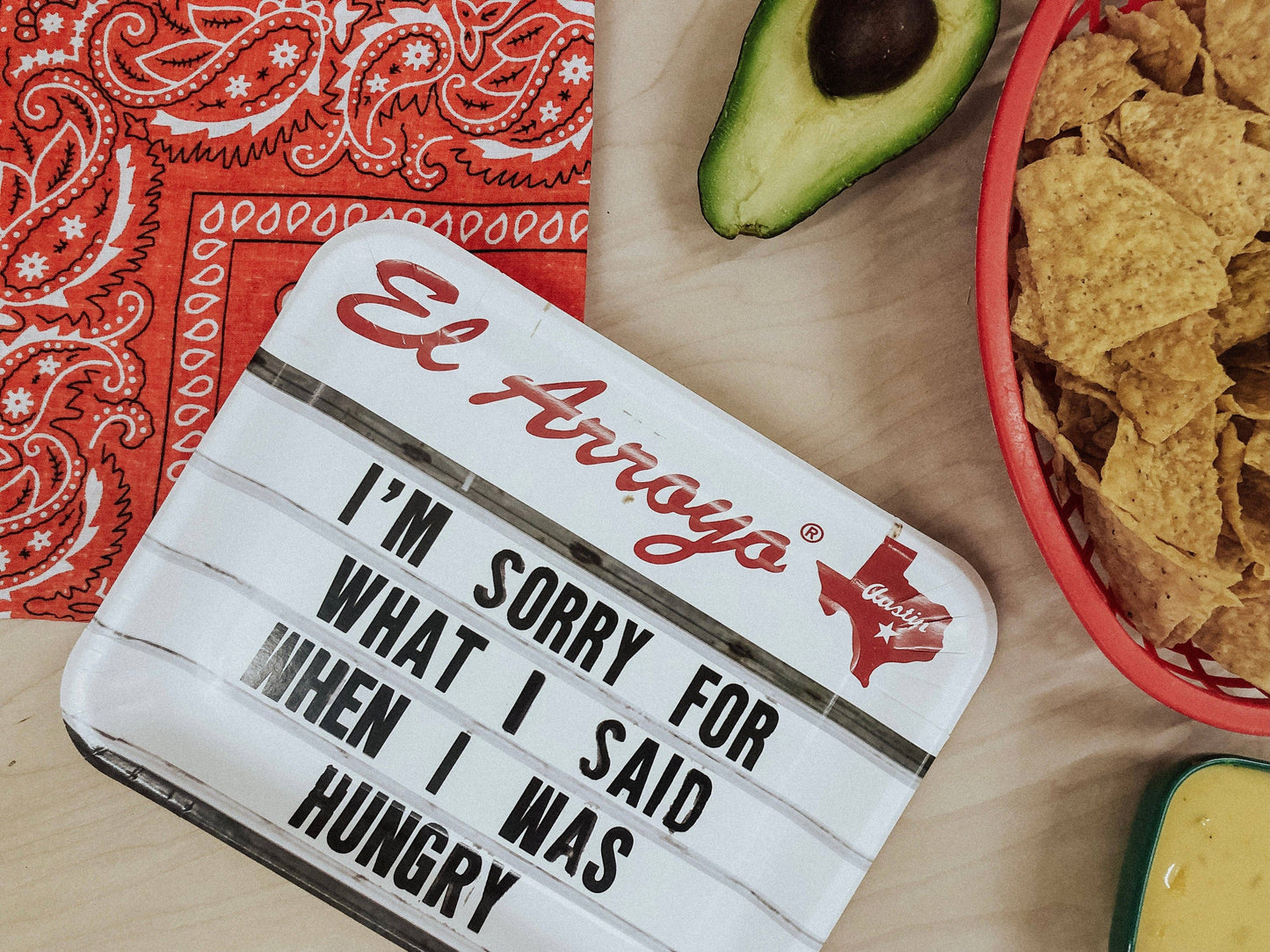 El Arroyo - Party Plates (Pack of 12) - When I Was Hungry