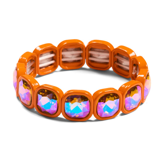 Malibu Sugar - Ice Crystal Bracelets in Assorted Colors - Orange