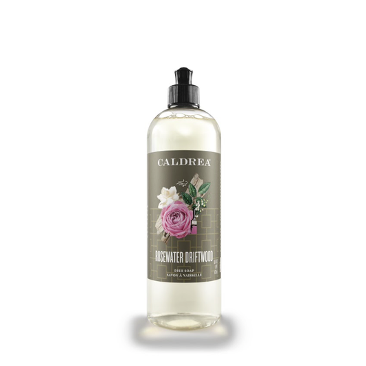 Caldrea - Rosewater Driftwood Biodegradable Dish Soap with Bark & Aloe