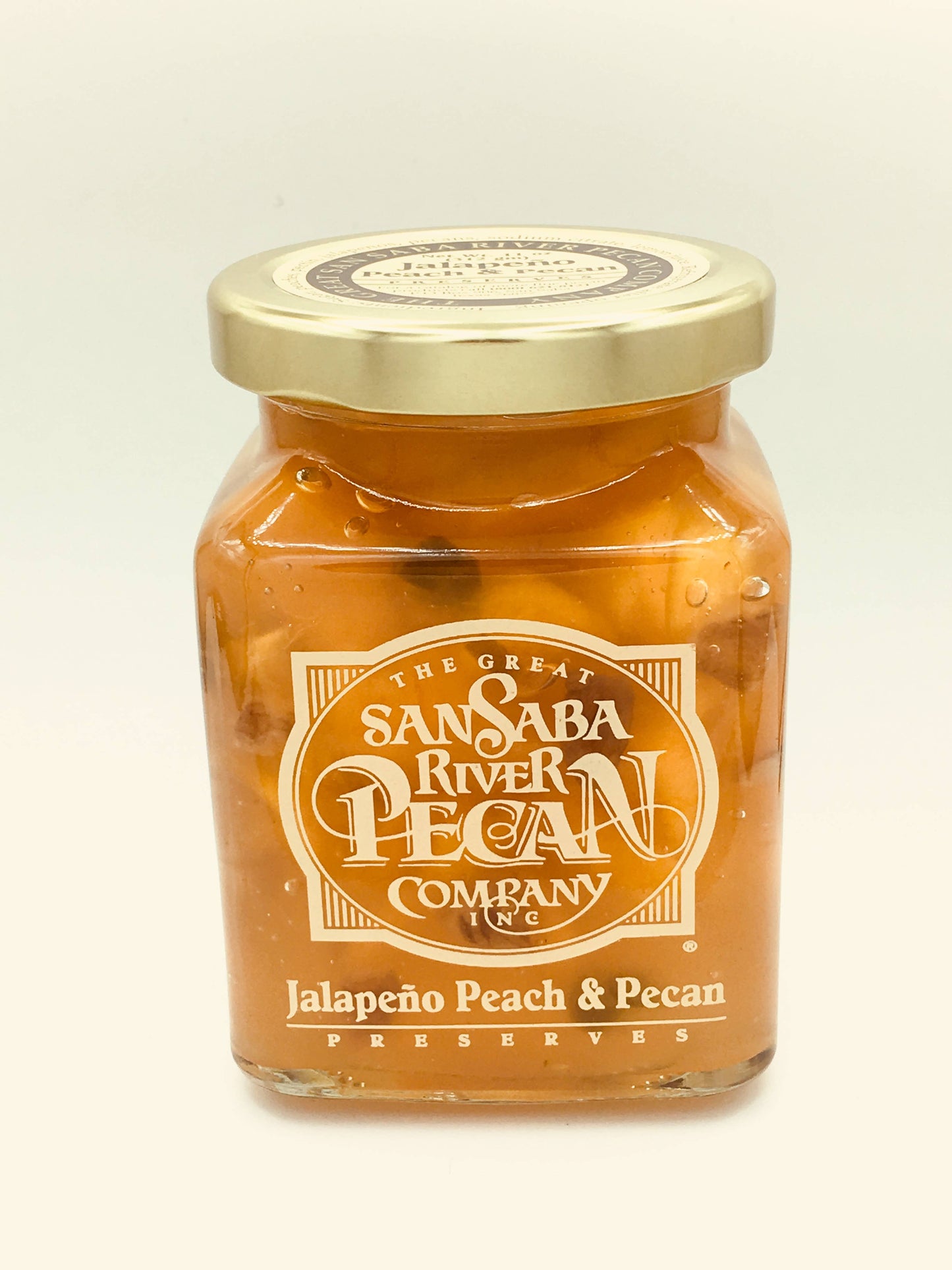 THE GREAT SAN SABA RIVER PECAN CO - PRESERVES - Fudge Pecan / Large Jars (11 oz)