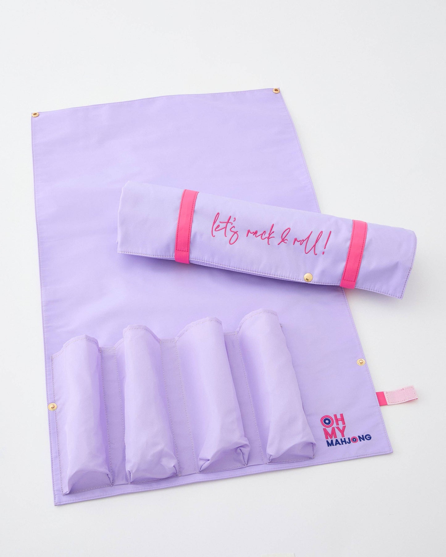 Oh My Mahjong - Lilac Let's Rack & Roll Bag