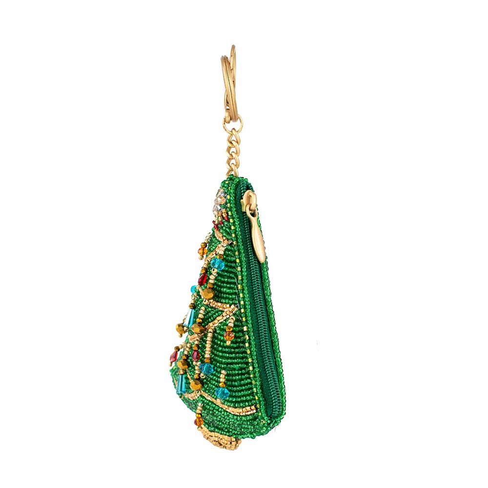 Mary Frances Accessories - Festive Fir Coin Purse