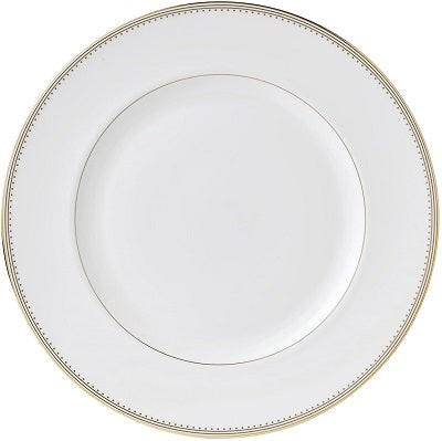 Golden Grosgrain Dinner Plate