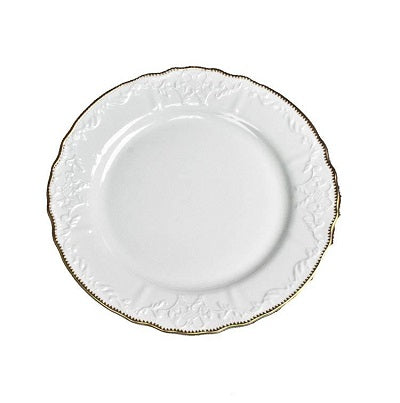 Simply Anna Gold Rim Dinner Plate