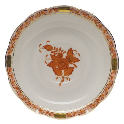 Chinese Bouquet Rust Saucer