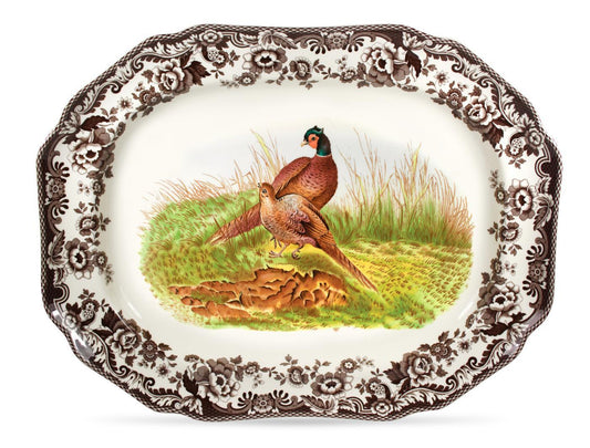 Woodland Pheasant Platter