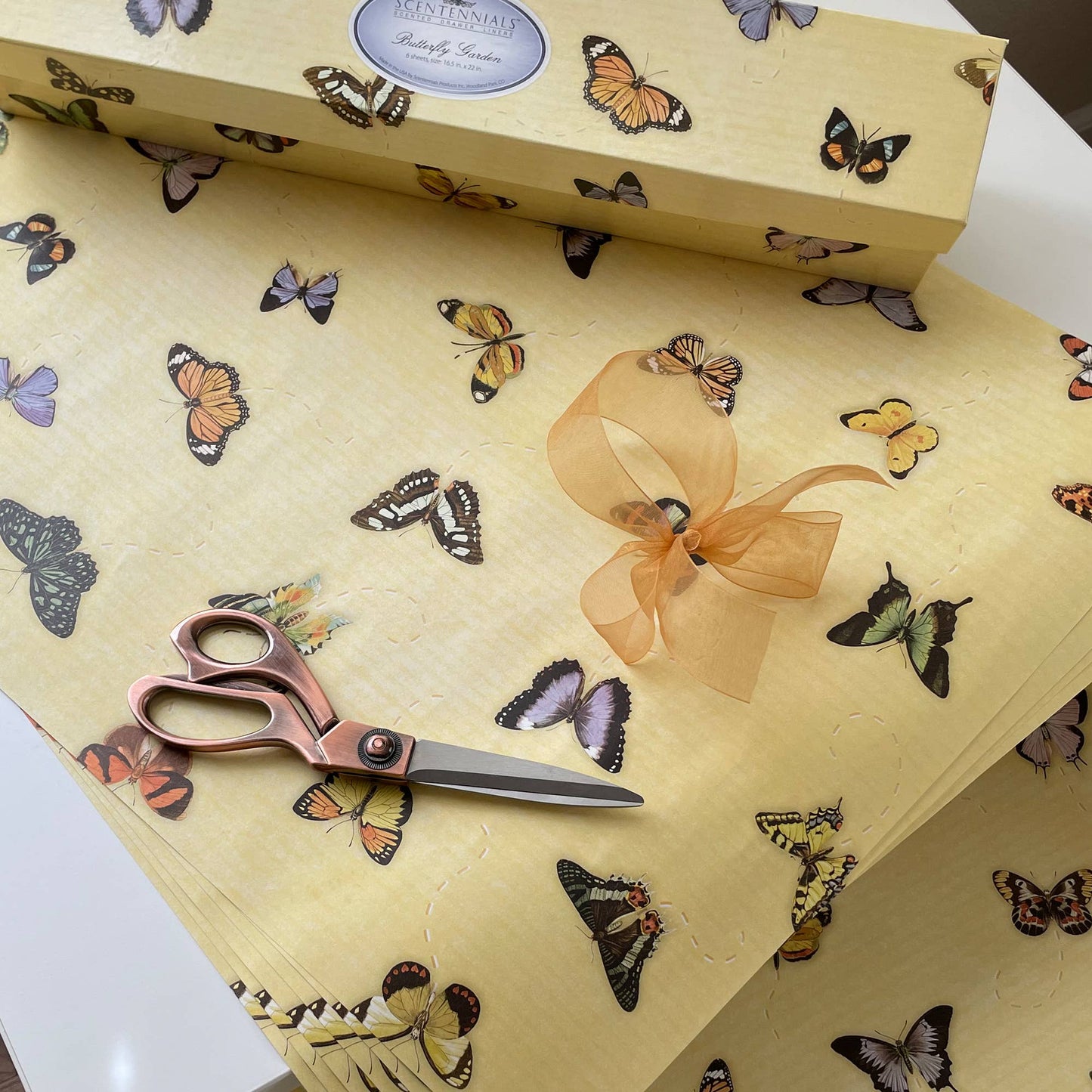 Scentennials Products - Butterfly Garden Scented Drawer Liners
