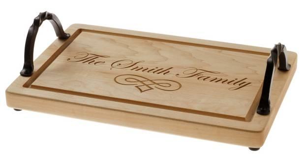 Personalized XL Maple Cutting Board - The Man, The Meat, The Legend