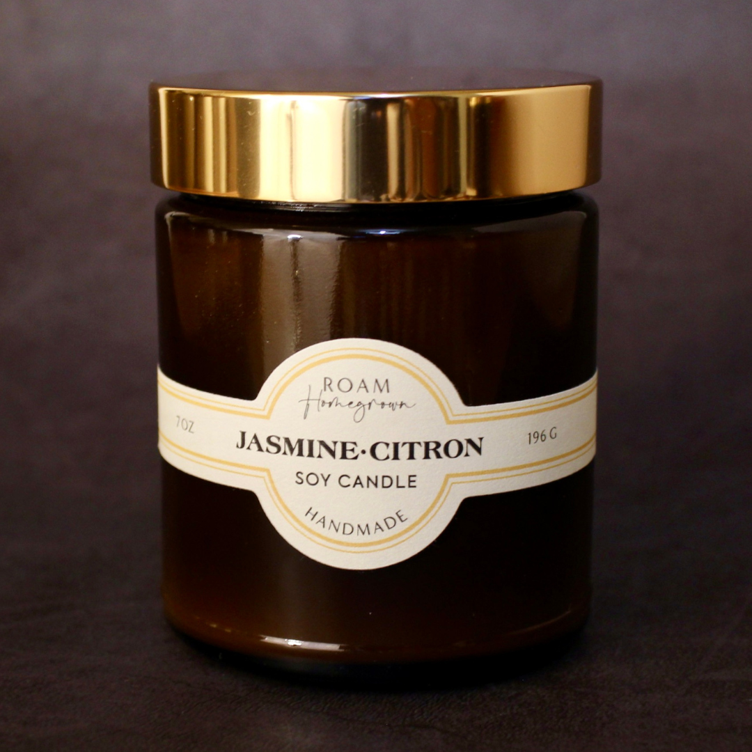 Jasmine Citron Luxe Soy Candle
