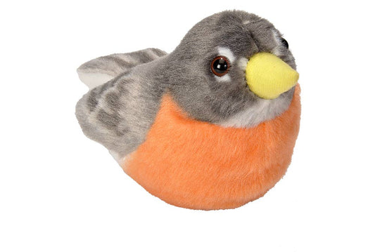 Wild Republic - Audubon II American Robin Stuffed Animal 5.5"