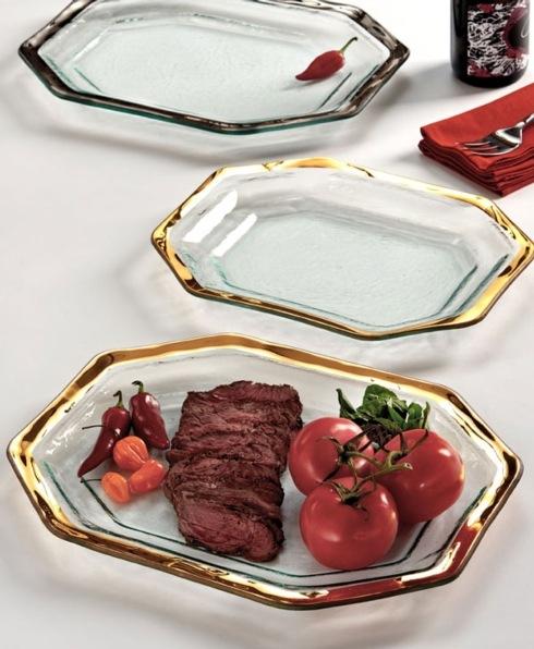 roman-Antique-steak-Plater-Gold