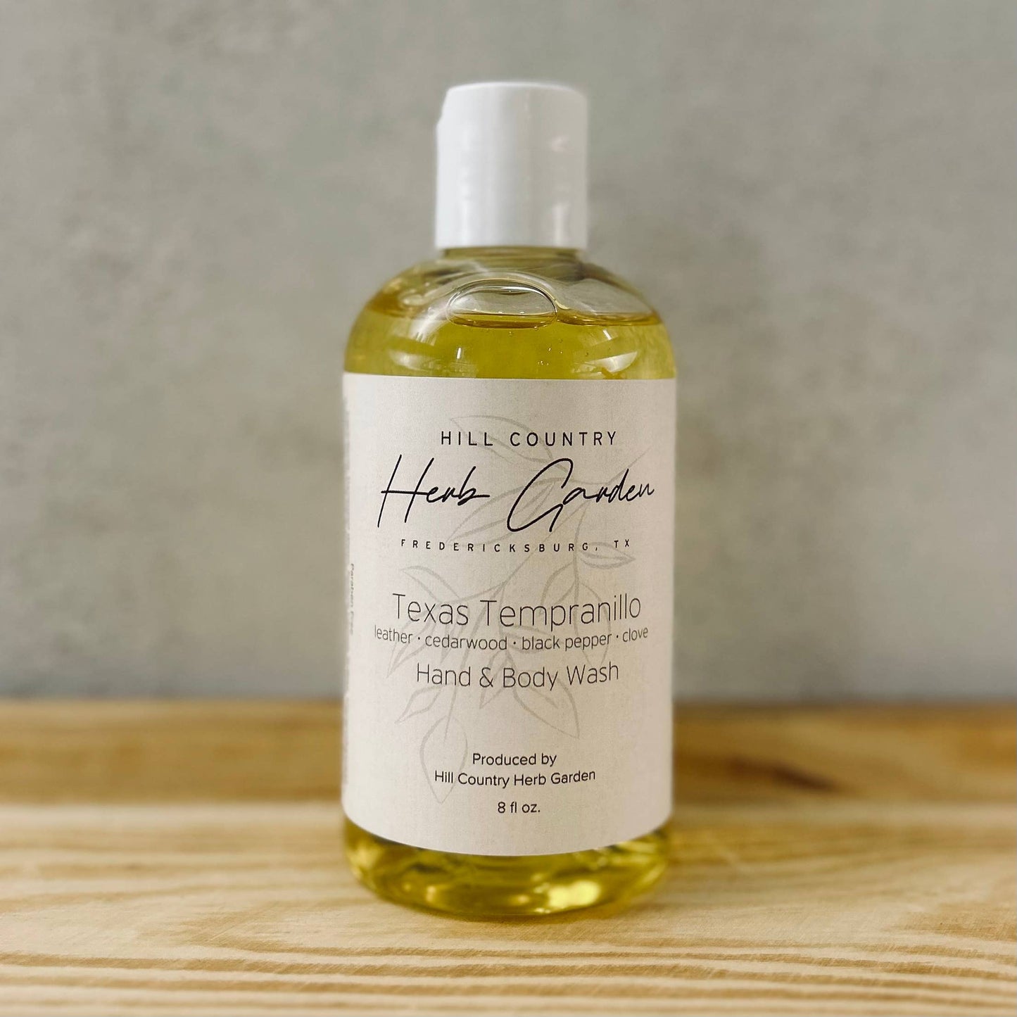 Hill Country Herb Garden - Texas Tempranillo Hand & Body Wash