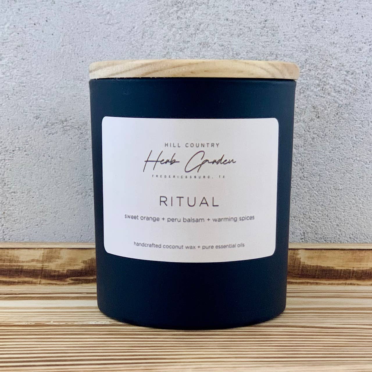 Hill Country Herb Garden - Ritual Coconut Wax + Essential Oil Candle