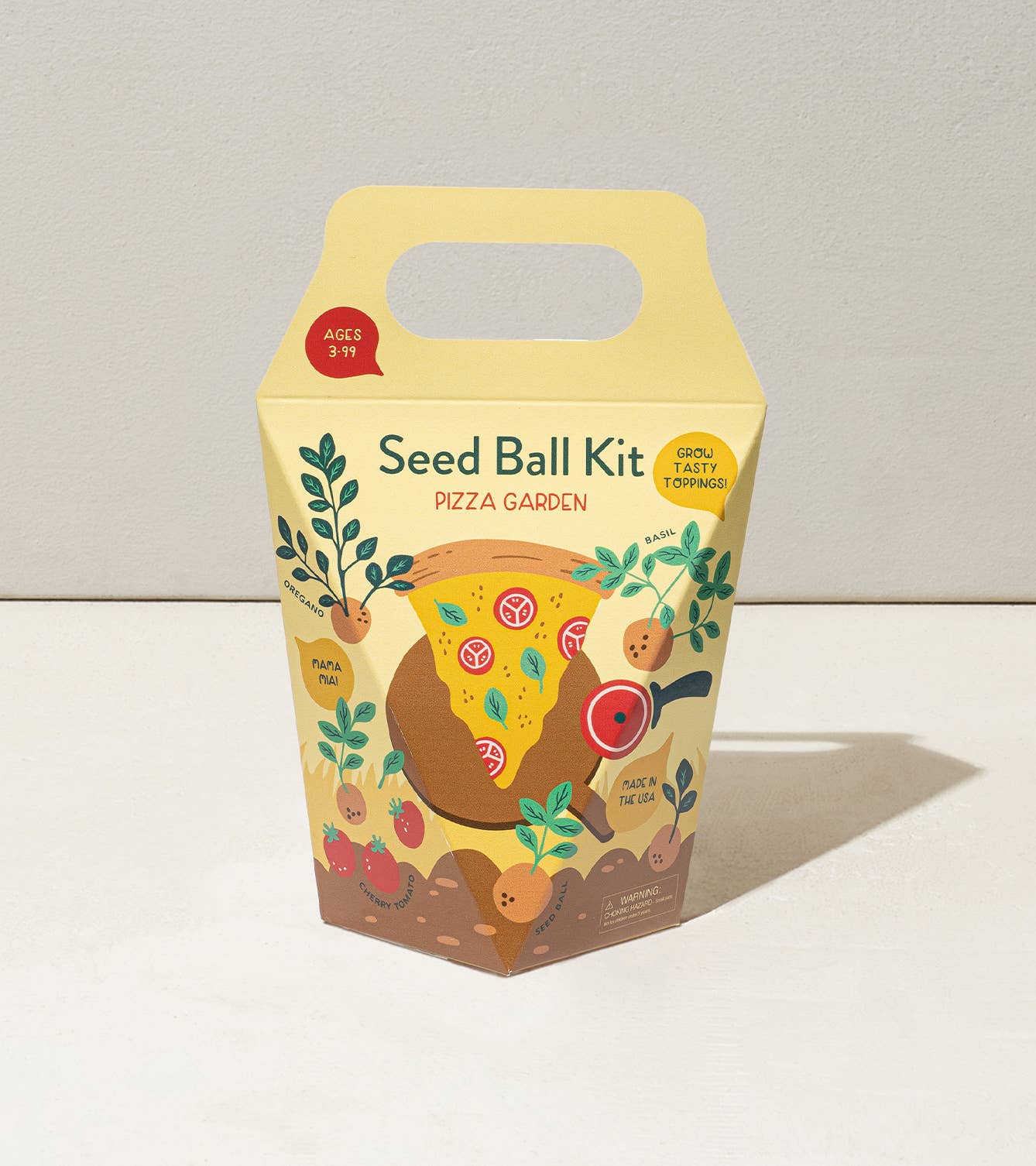 Modern Sprout - NEW DIY Seed Ball Kit - Pizza Garden