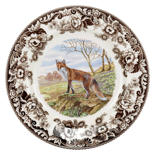 Spode Woodland Dinner Plate 10.5 Inch (Red Fox)