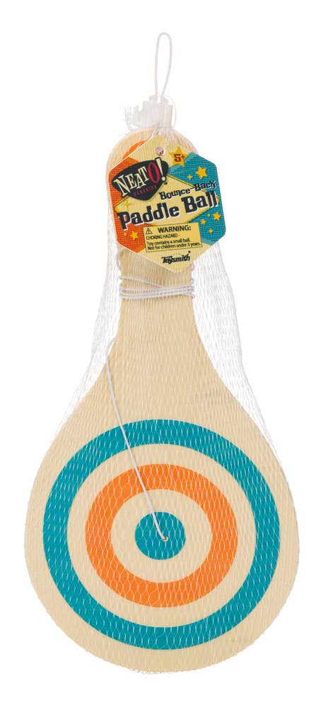 Toysmith - Neato! Bounce Back Paddle Ball