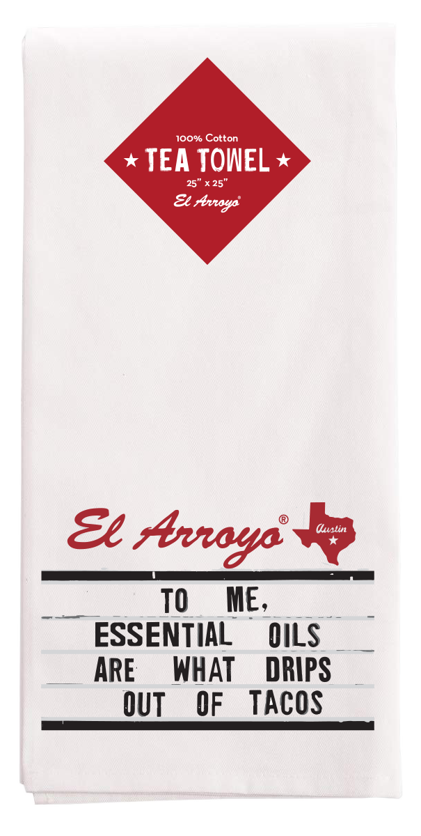 El Arroyo - Tea Towel - Essential Oils