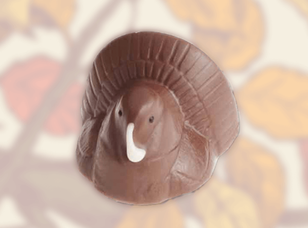 Le Grand Confectionary - Seasonal Truffle Shapes - Bulk Turkey Shape - Milk Chocolate