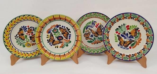 Butterfly Set Salad Plates