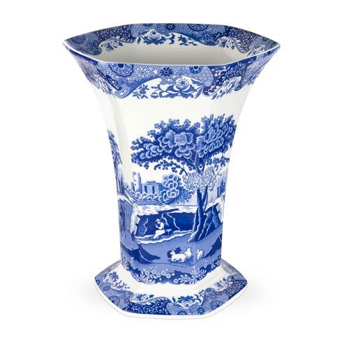 blue-italian-hexagonal-vase