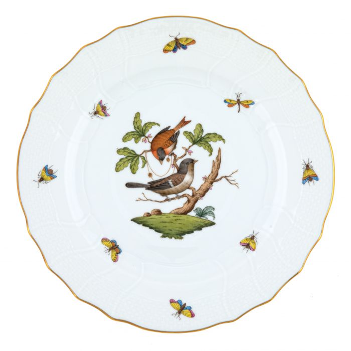 Rothschild Bird Dinner plate Motif 4