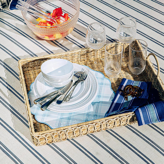 Provence Rattan Tray