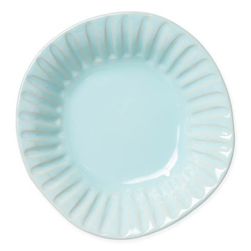 Incanto Aqua Striped Dinner Plate