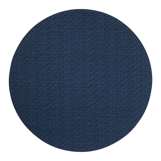 15" Wicker Navy Placemat